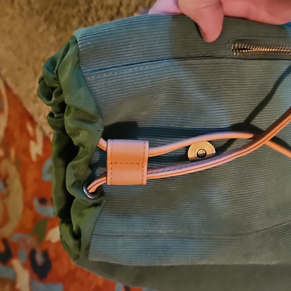 Universal Threads Green Coruroy Backpack - image 5